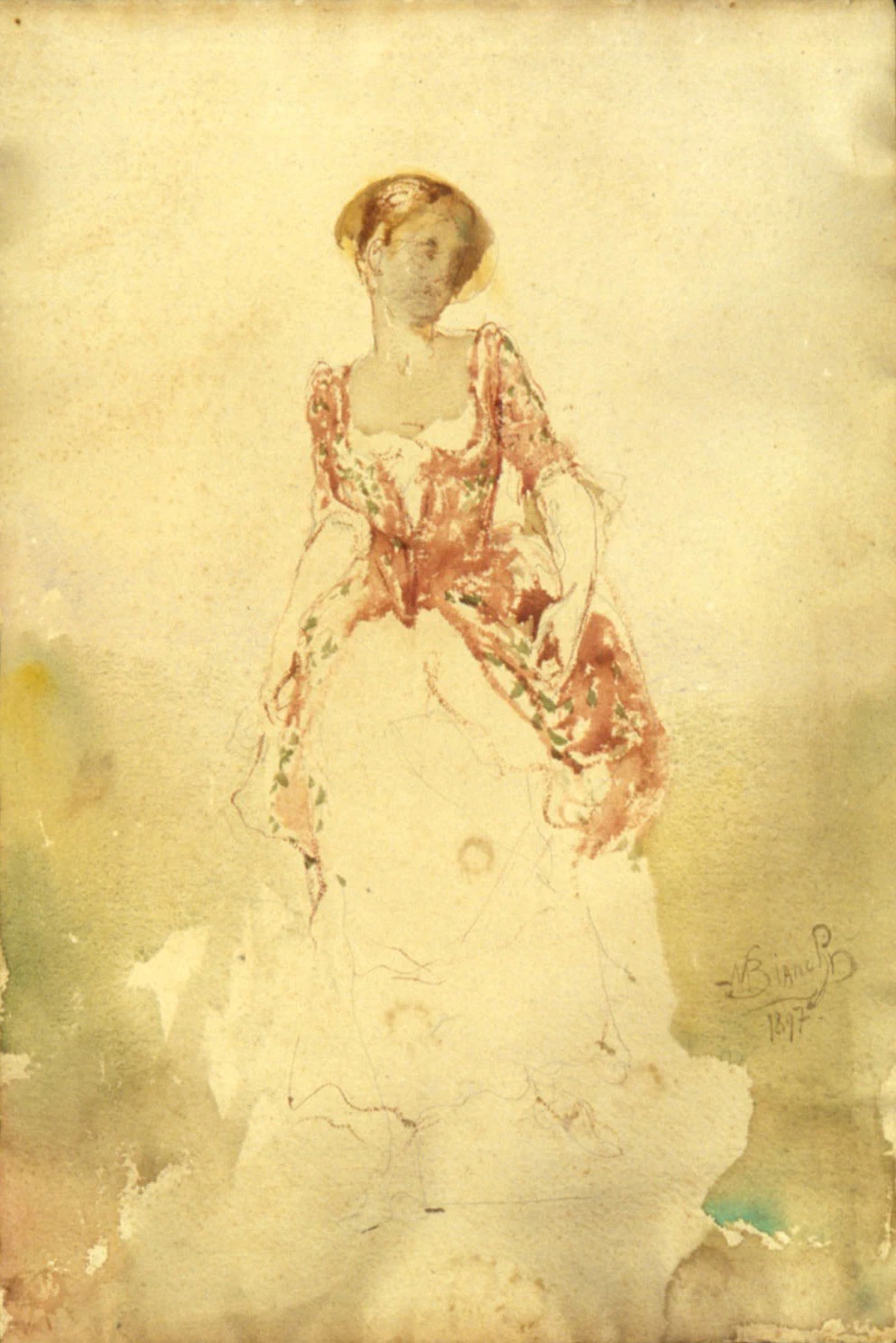 Figura femminile in costume settecentesco - Museo Nazionale della Scienza e della Tecnologia Leonardo da Vinci, Milano